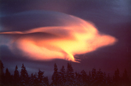 Mt. Hood Lenticular Cloud, Oregon